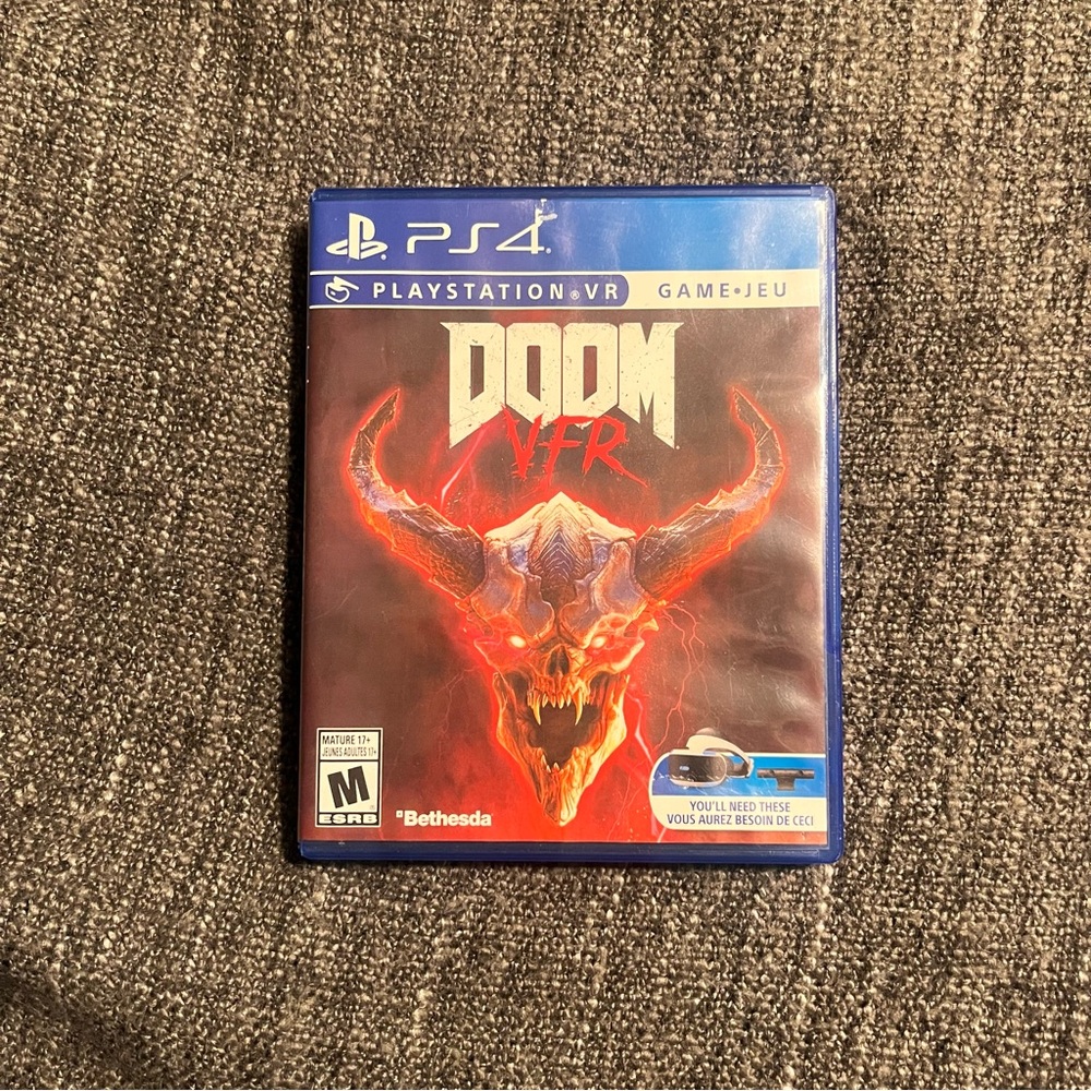 Doom VFR Sony Playstation 4 PS4 Game‎ Complete